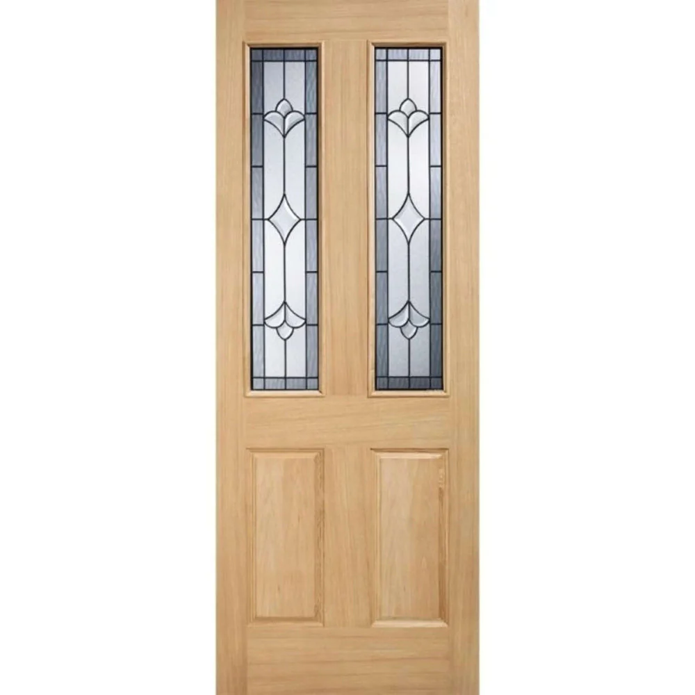 Salisbury Oak Glazed External Door - Image 2