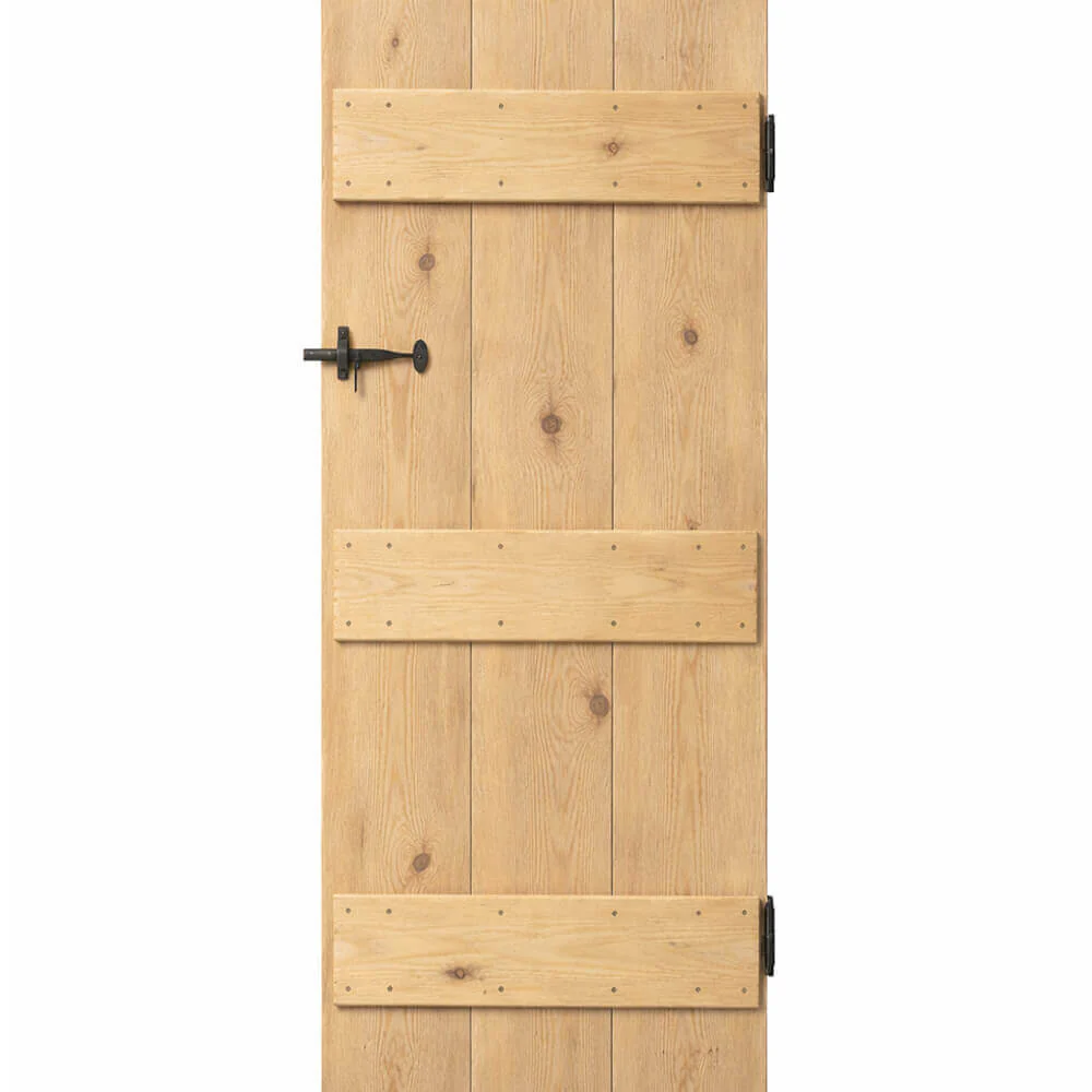 Antique Reproduction Solid Oak Door - Image 4