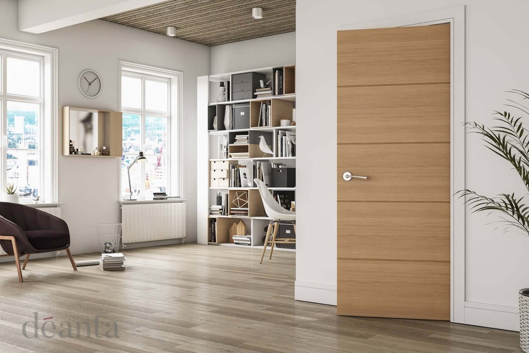 Augusta Prefinished Oak Door - Image 3