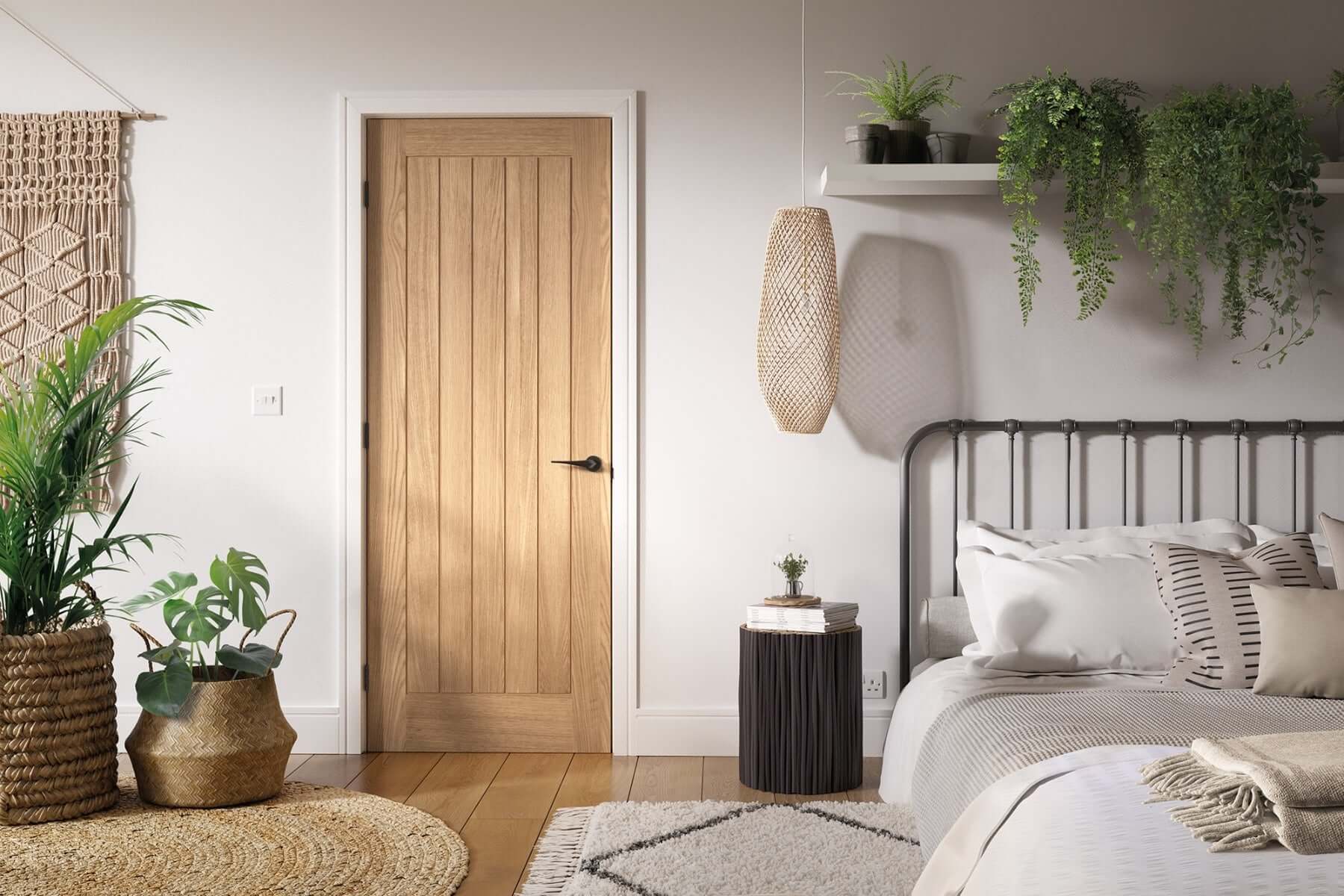 Belize Unfinished Oak FD30 Fire Internal Door - Image 3