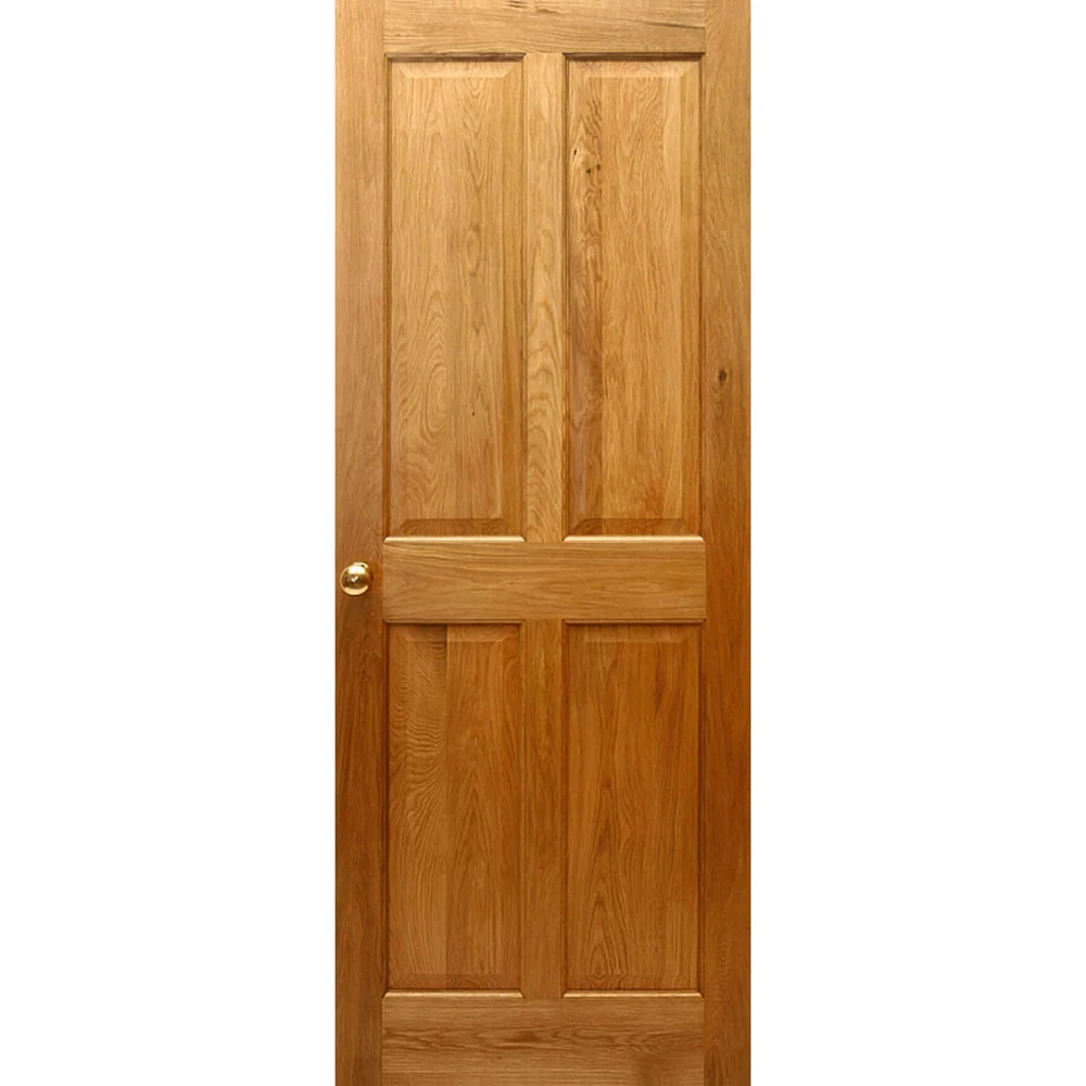 Bespoke Victorian 4 Panel Solid Oak Door