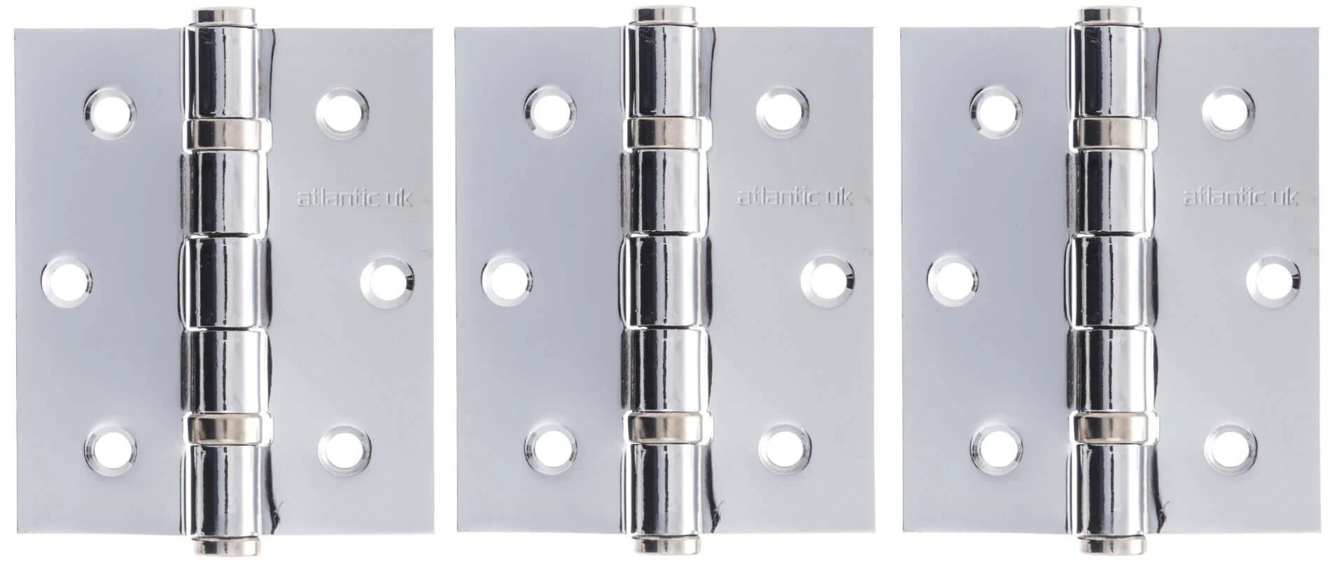 Butt Hinges 3" X 2.5" X 2.5mm Pack Of 3 - Image 3