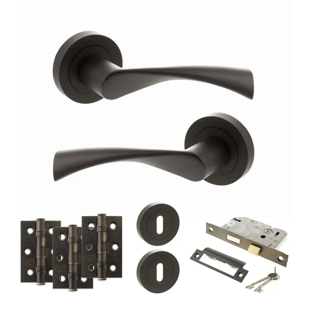 Colorado Lever On Round Rose - Image 47