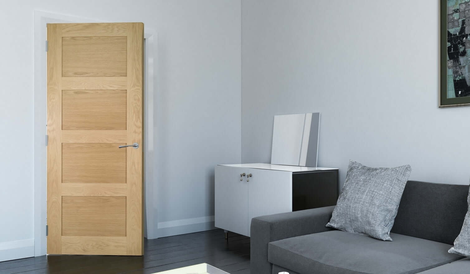 Coventry Oak Fire Door Prefinished - Image 4