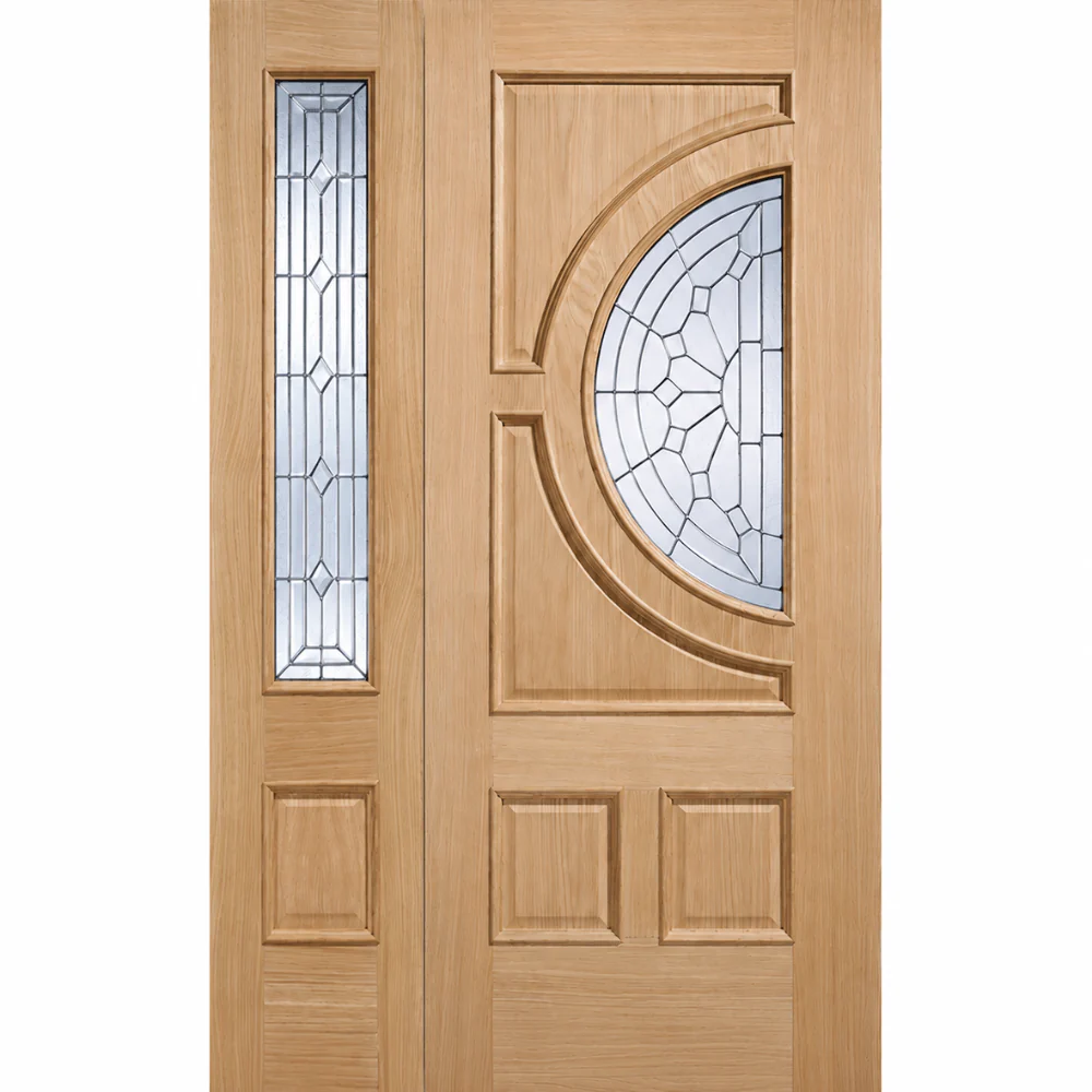 Empress Oak Glazed External Door - Image 6