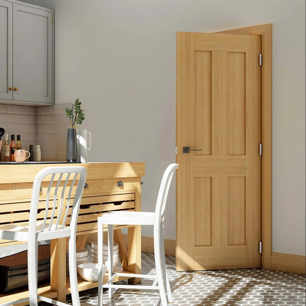Eton 4 Flat Panel Fire Door - Image 3
