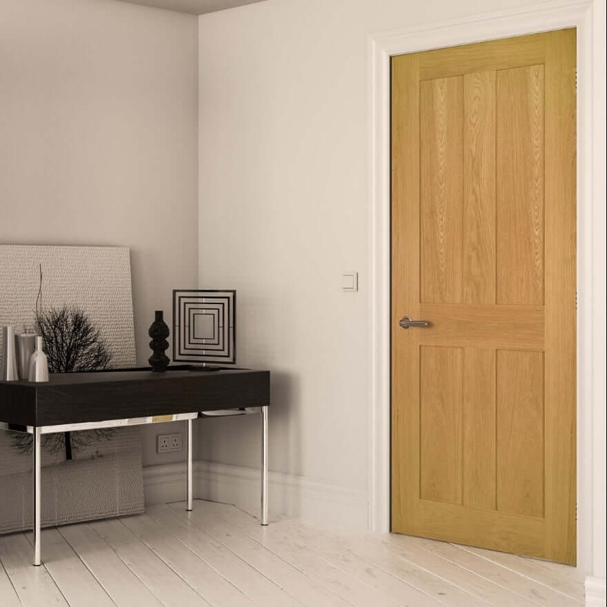 Eton 4 Flat Panel Fire Door - Image 4