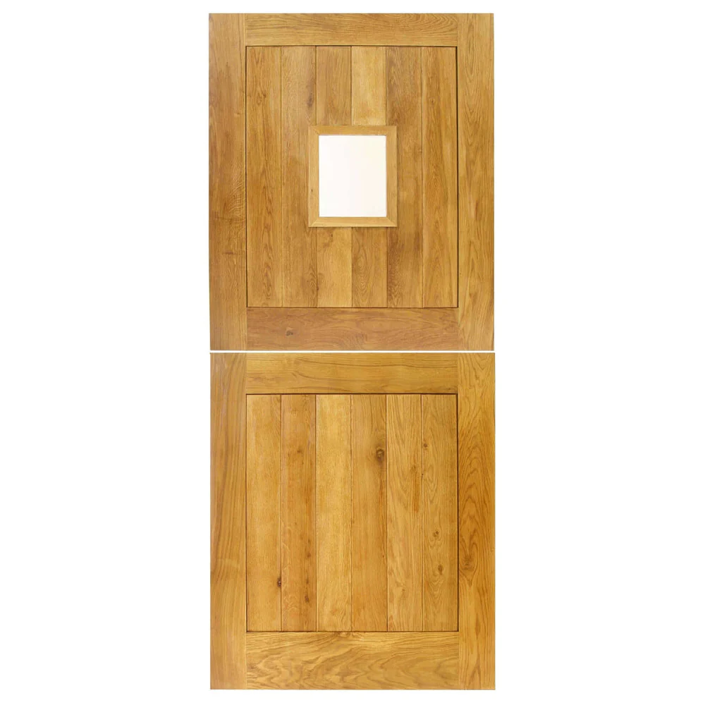 External Cottage Stable Solid Oak Door - Image 2