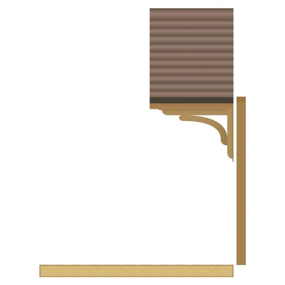 External French Door Solid Oak Stable Top - Image 4