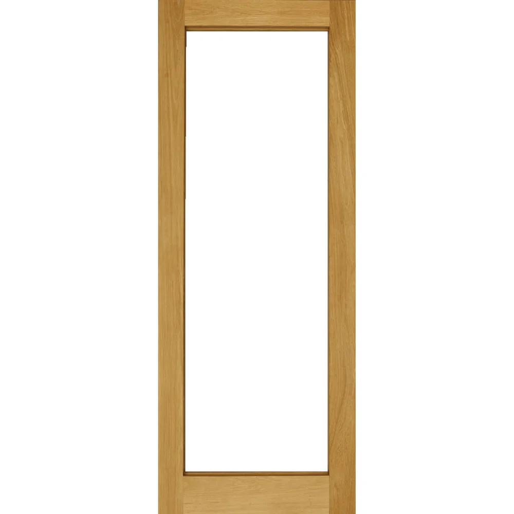 External Prefinished Pattern 10 Solid Oak Door - Image 2