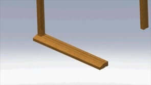 External Solid Oak Door Frame And Aquamac Seal - Image 4