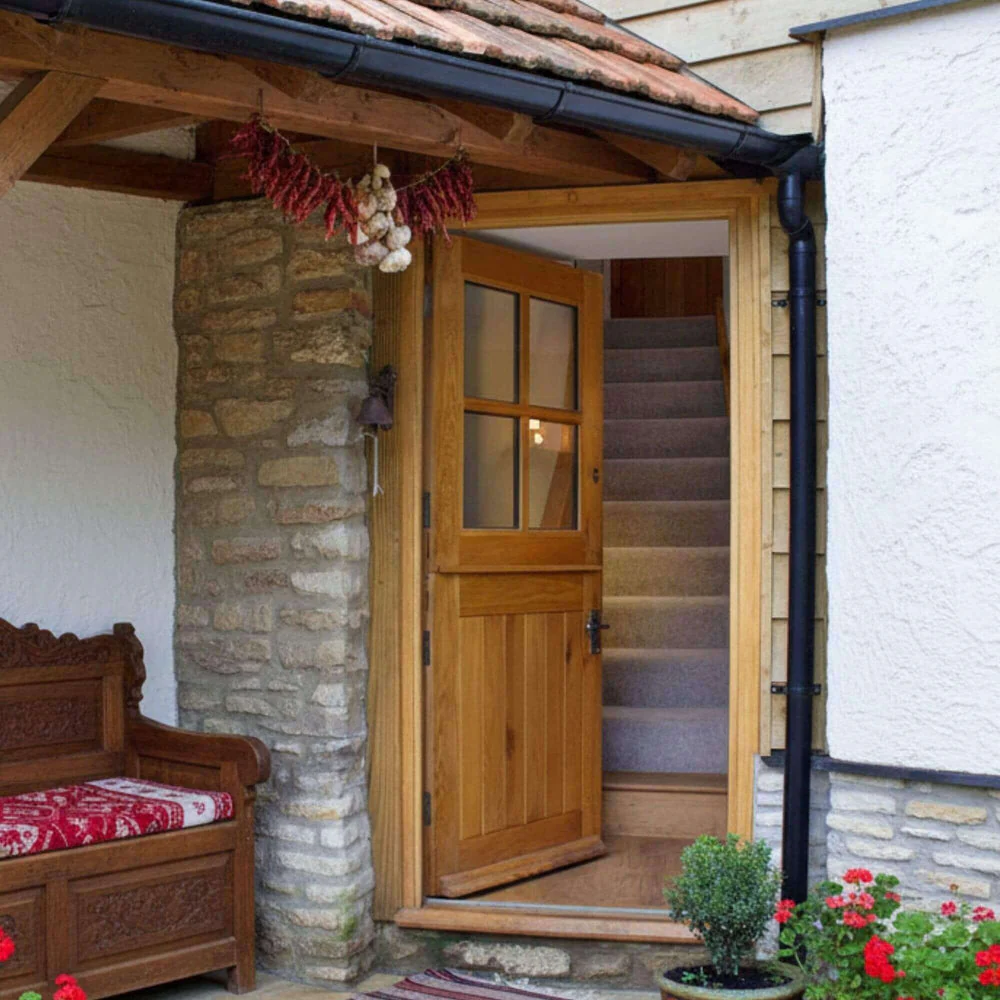 External Solid Oak Stable Base