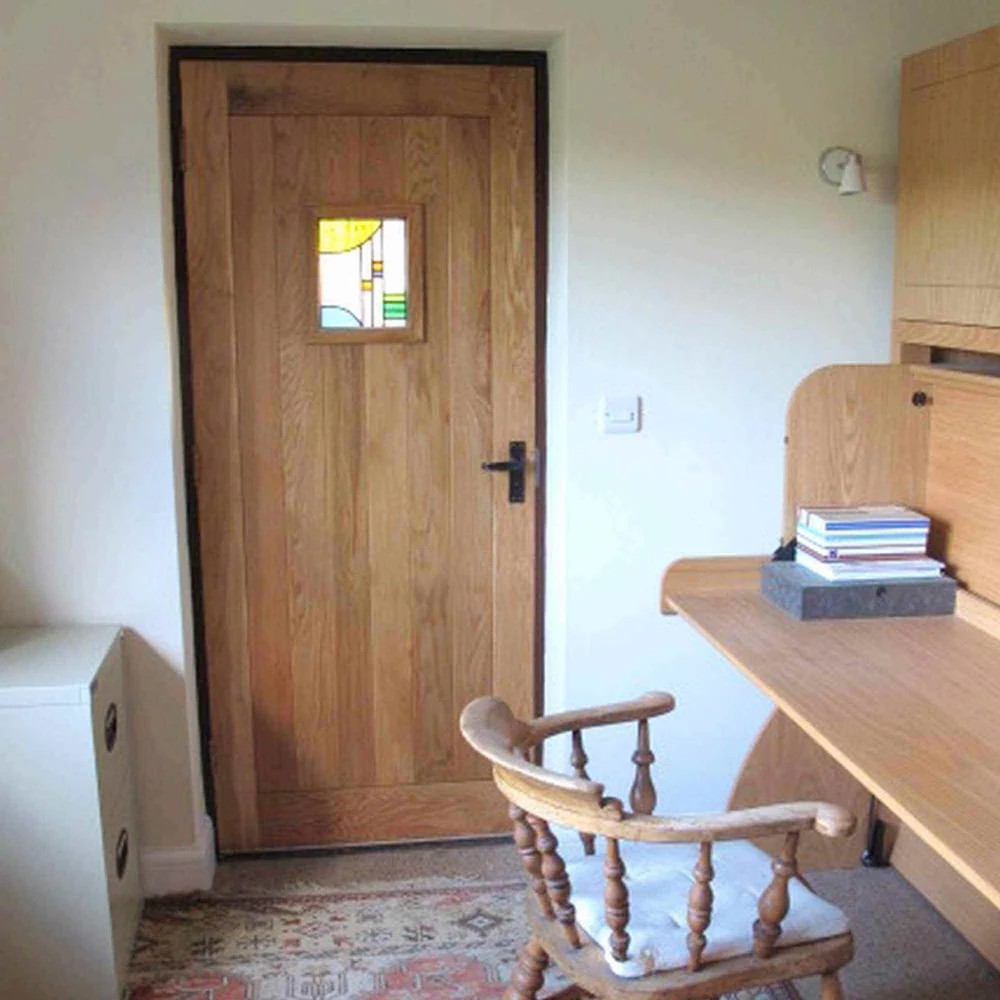 External Traditional Solid Oak Door - Image 4