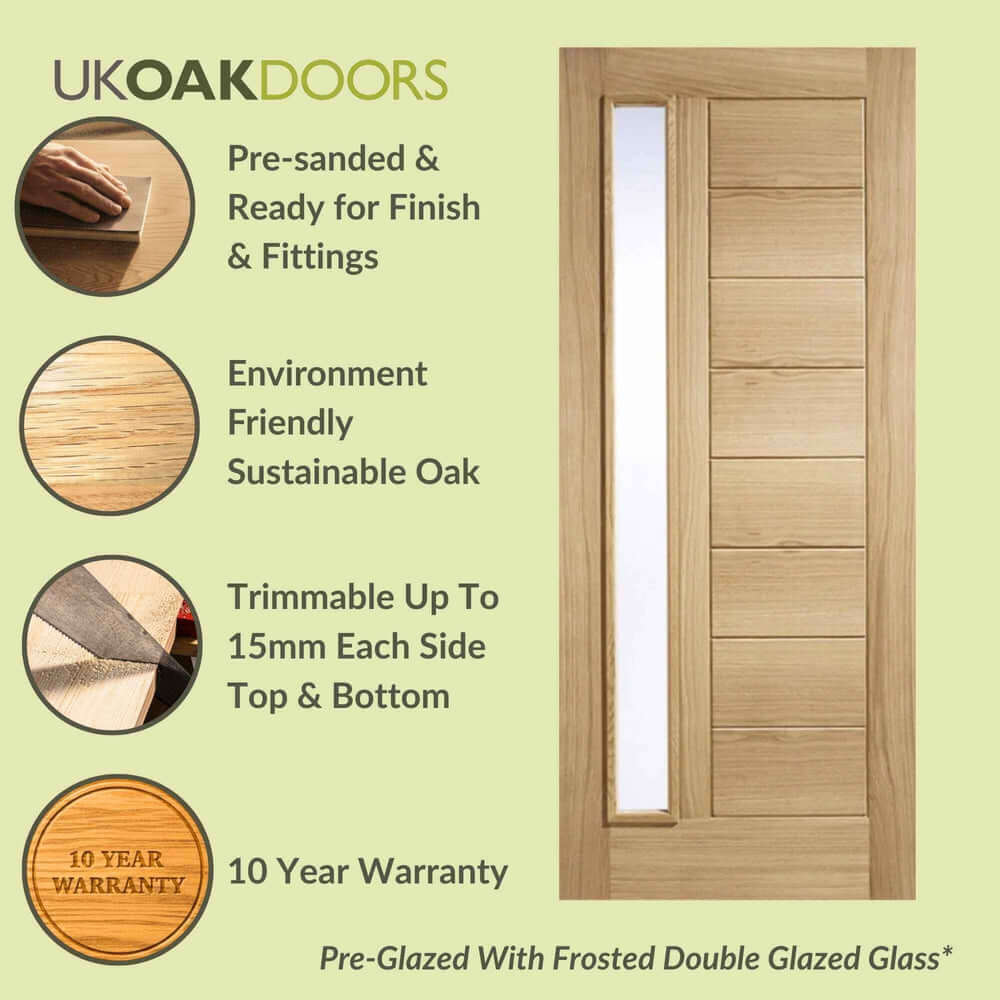 Goodwood Frosted Double Glazed External Door - Image 3