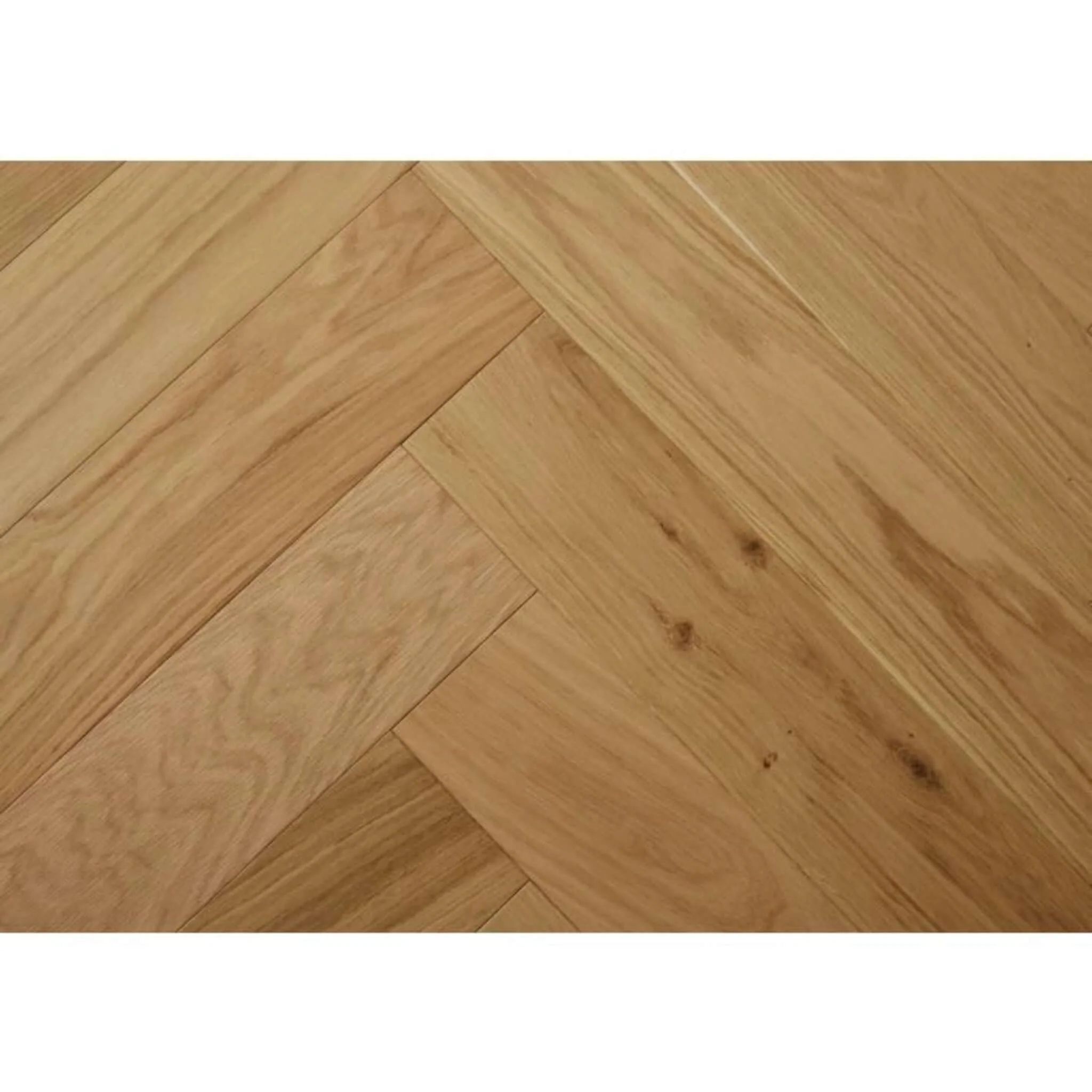 Herringbone Multi-Ply Oak Flooring - 15/4x120x600mm (1.152m/Pack) - Image 4