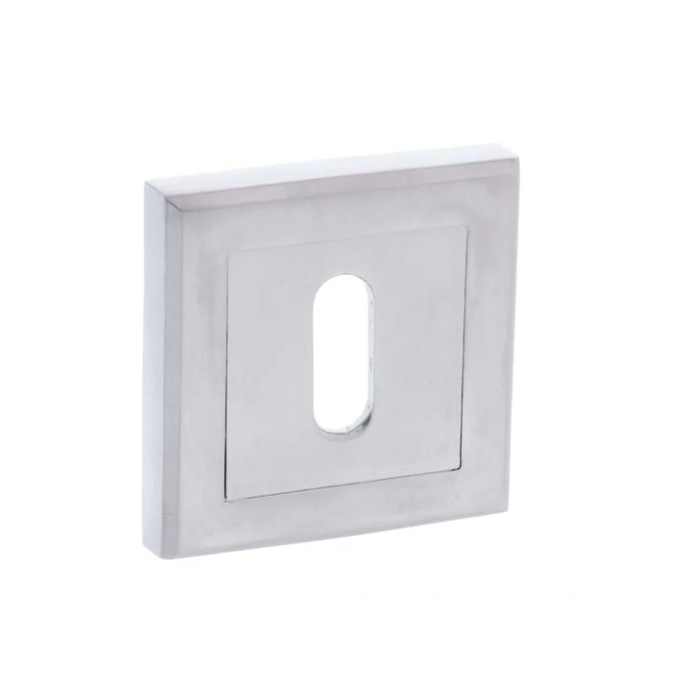 Key Escutcheon Pair On Square Rose - Image 3