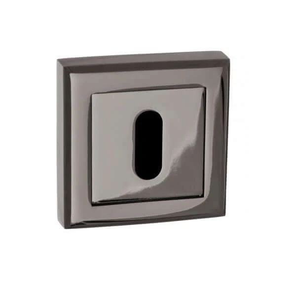 Key Escutcheon Pair On Square Rose - Image 4