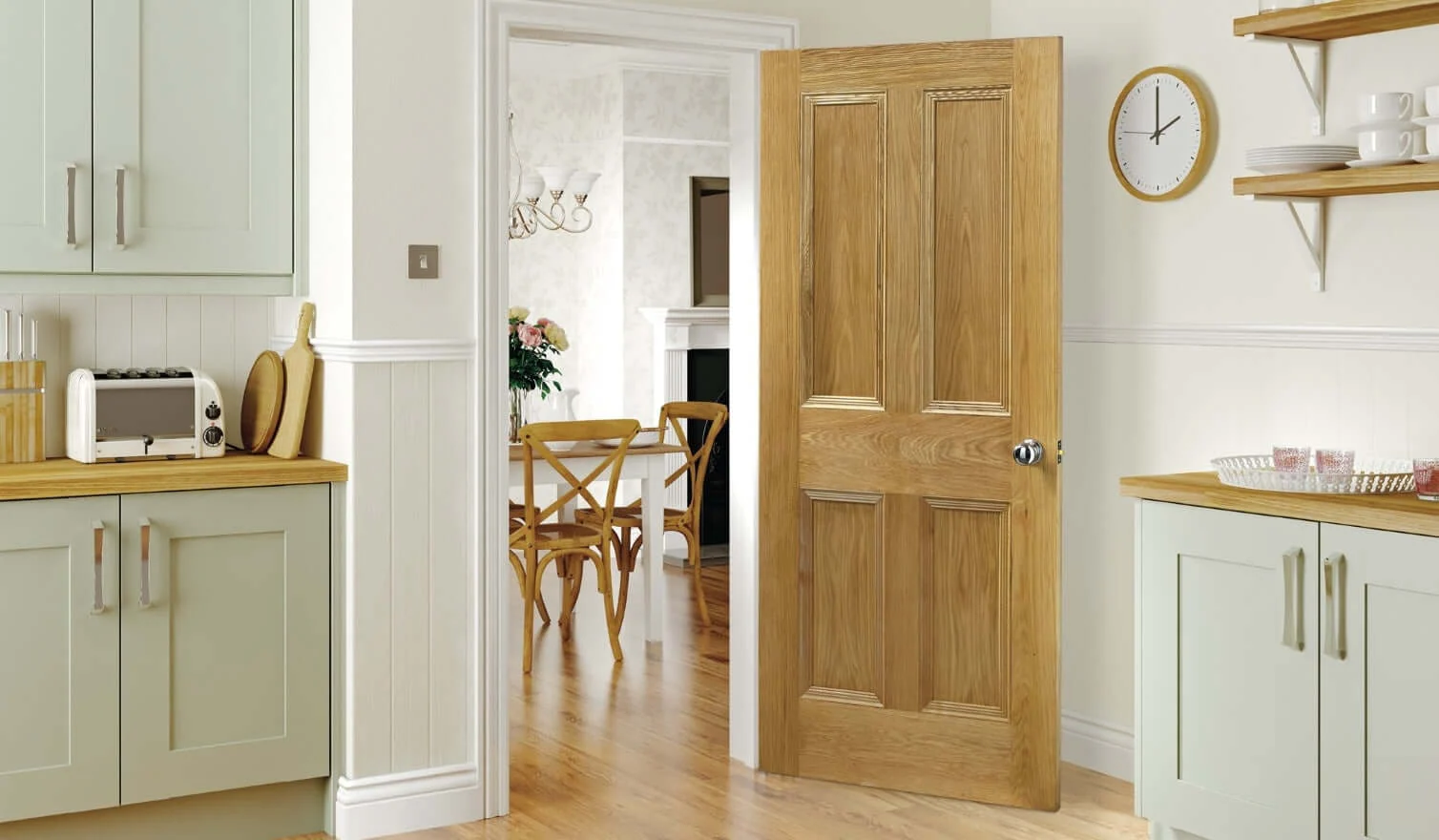 Kingston Oak Fire Door - Image 3