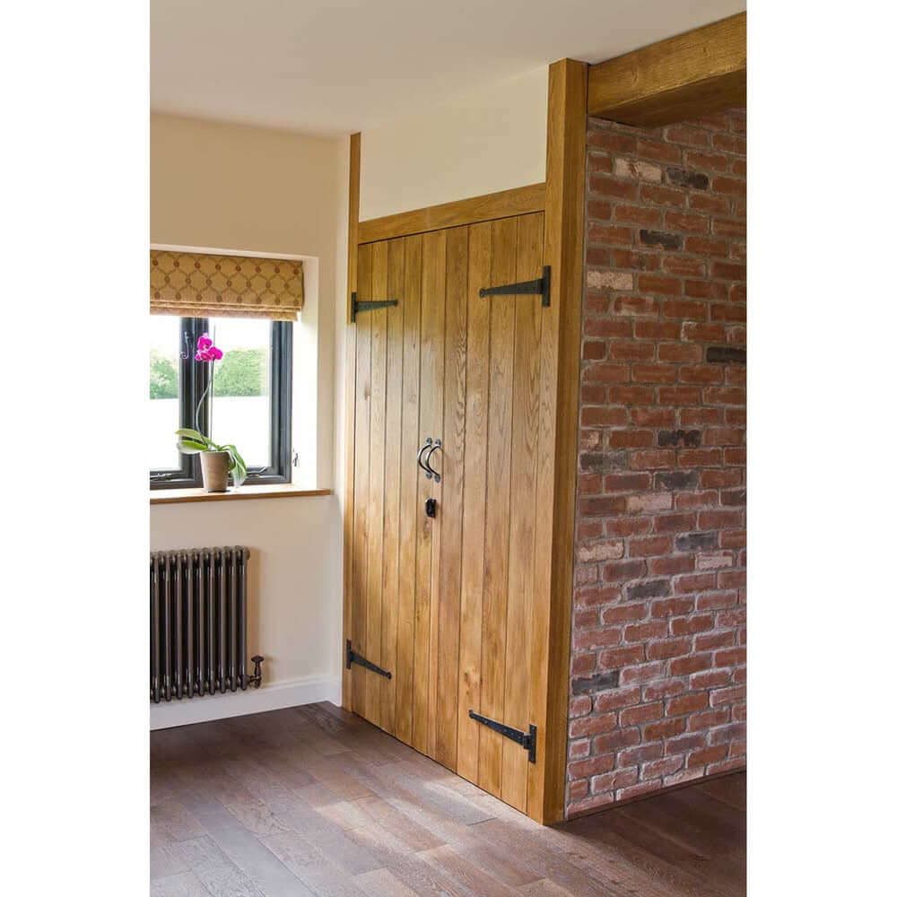 Ledge With Optional Braces Solid Oak Door - Image 6