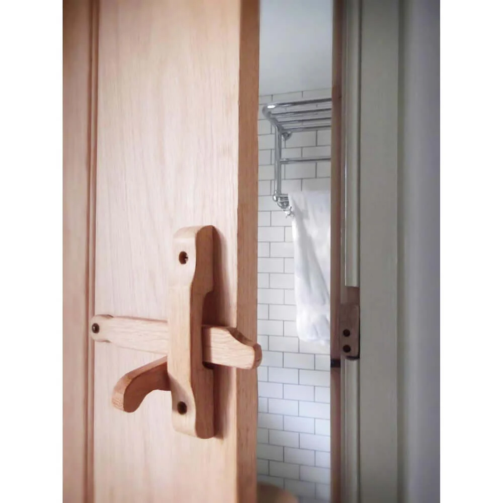 Ledged Barn 'Hidden Fixings' Solid Oak Door - Image 5