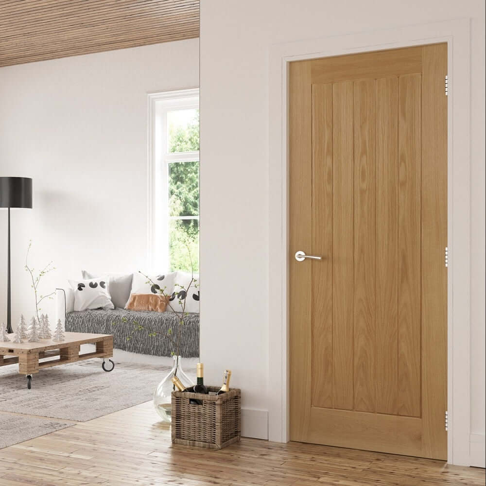 Mexicana Ely Internal Oak Door - Image 4