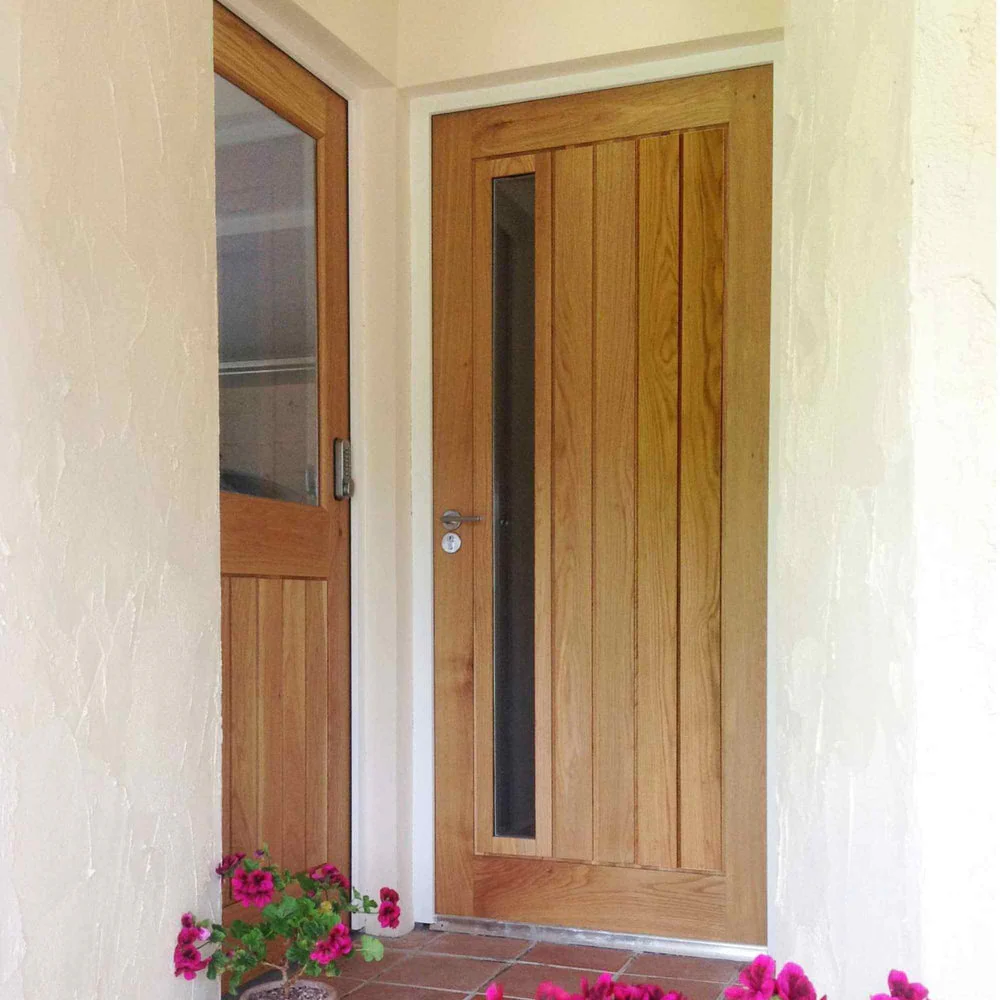 Mexicano Contemporary External Solid Oak Door - Image 5