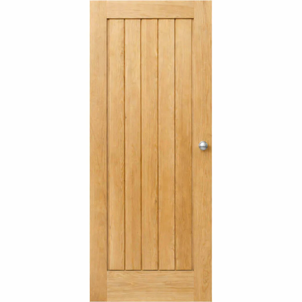 Mexicano Contemporary Solid Oak Door - Image 11