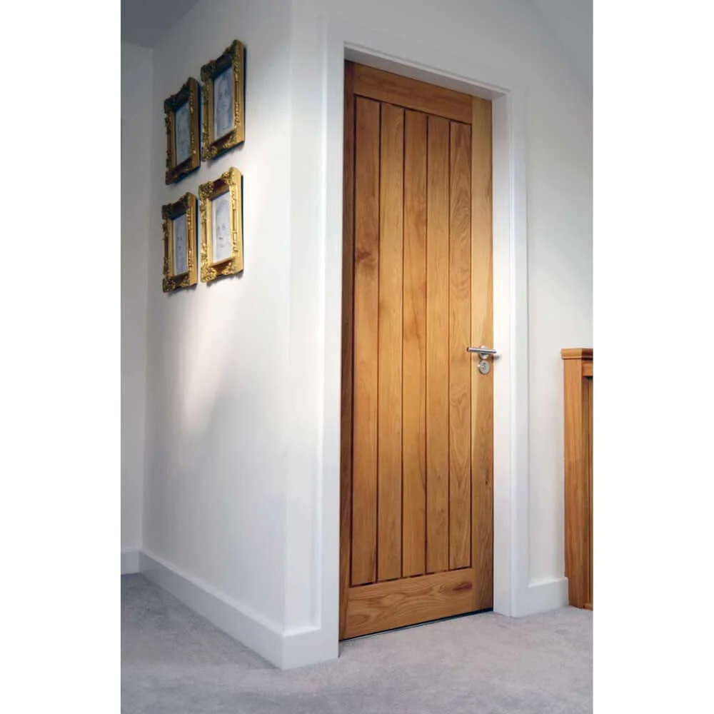 Mexicano Contemporary Solid Oak Door - Image 4