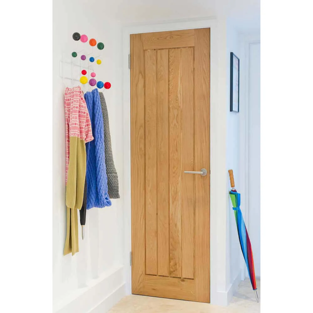 Mexicano Contemporary Solid Oak Door - Image 9