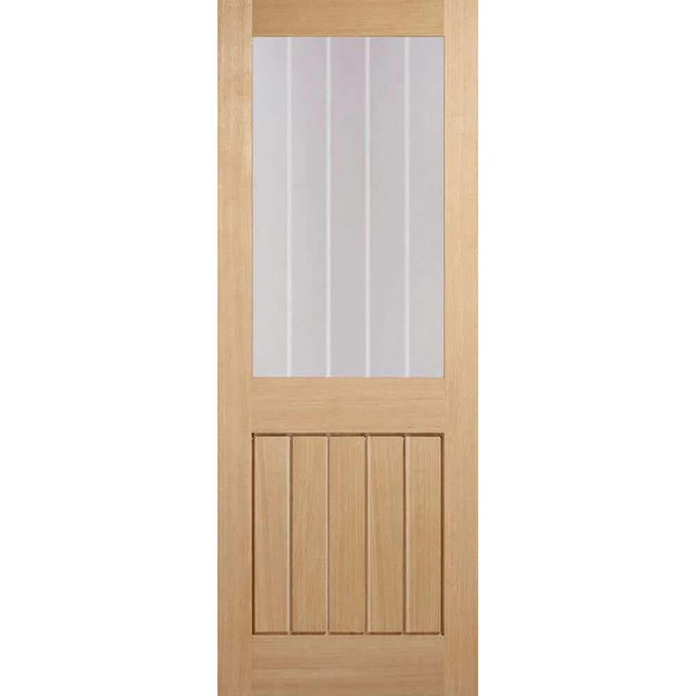Mexicano Half Light Clear Glazed Door - Image 2