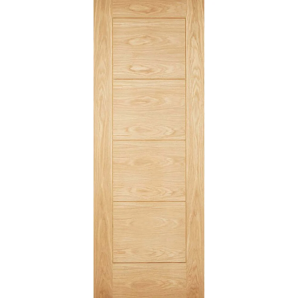 Modica 4 Panel Oak External Door - Image 2