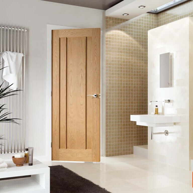Norwich Modern Oak Door - Image 3