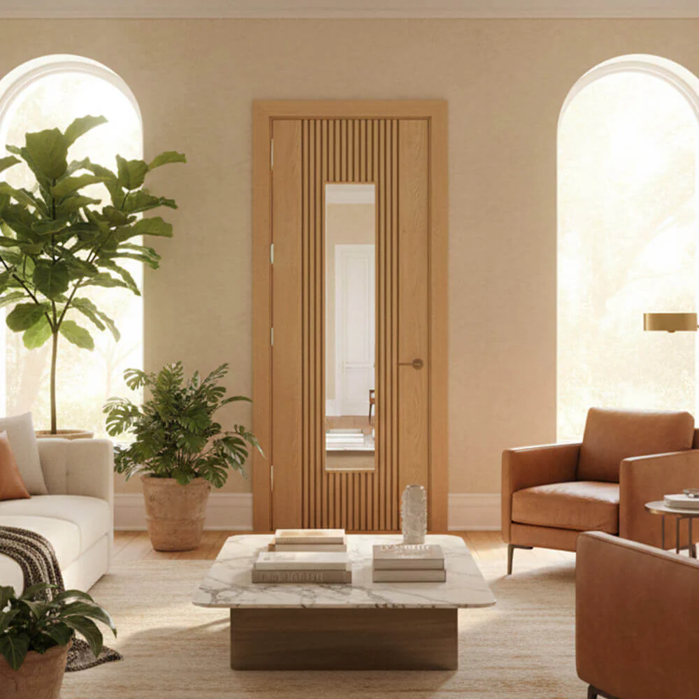 Oak Sydney Prefinished Glazed Internal Door