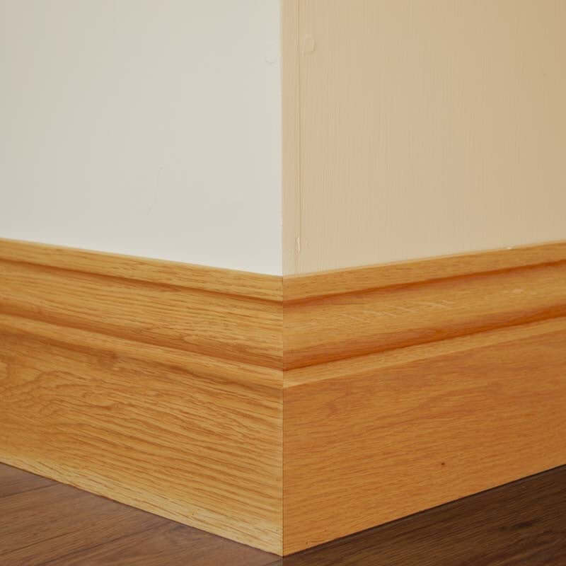Ogee Solid Oak Skirting Boards - Image 3