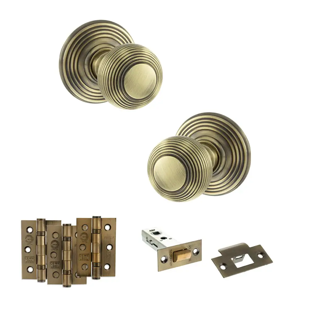 Ripon Round Reeded Mortice Door Knob - Image 15