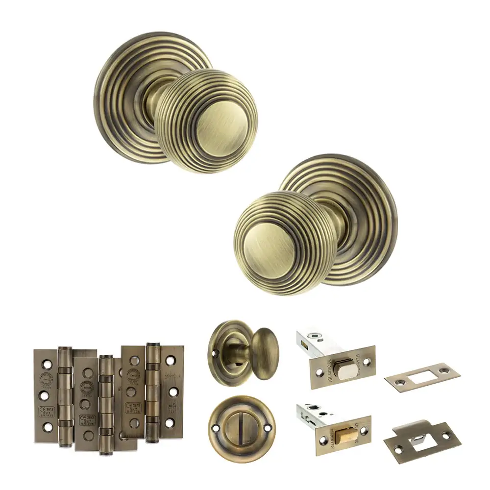 Ripon Round Reeded Mortice Door Knob - Image 16