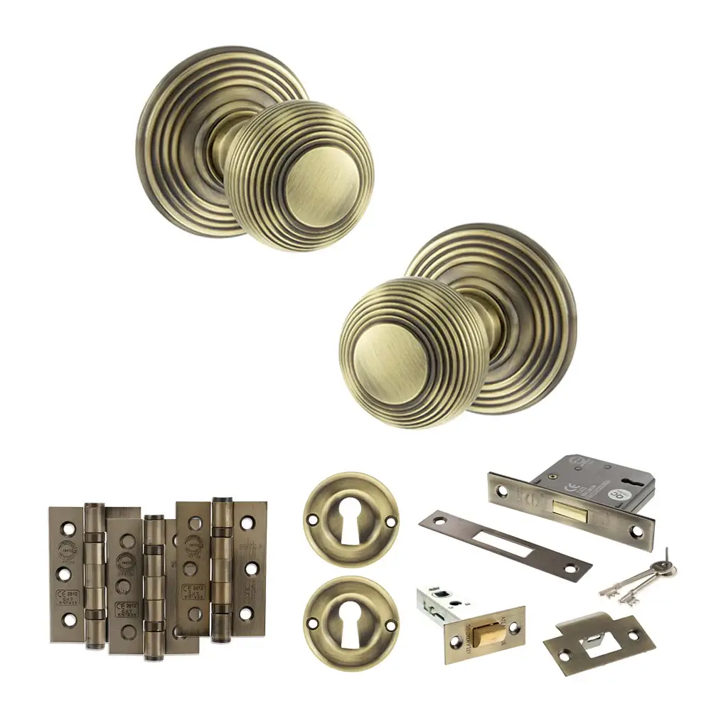 Ripon Round Reeded Mortice Door Knob - Image 17