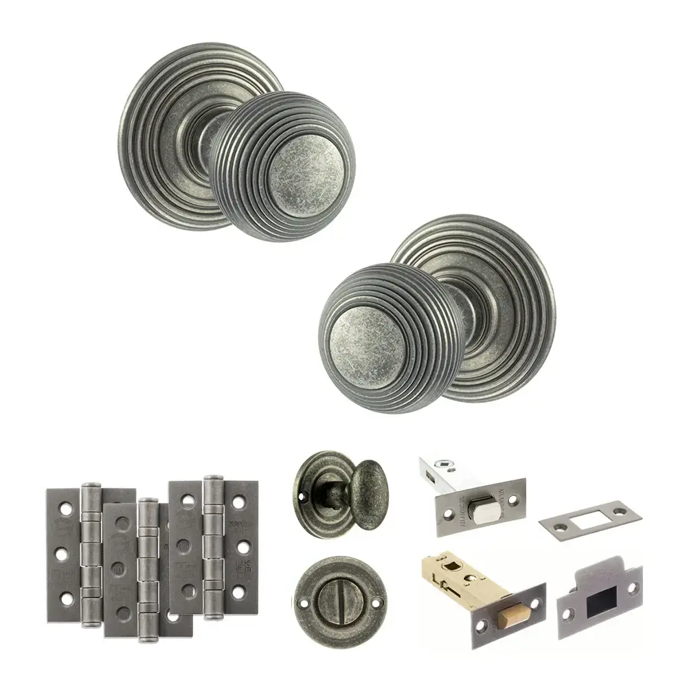 Ripon Round Reeded Mortice Door Knob - Image 22