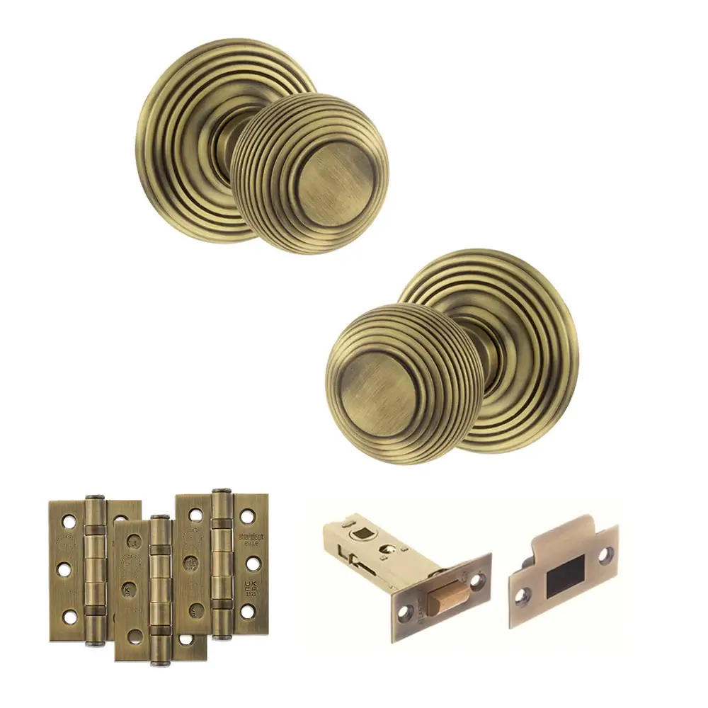 Ripon Round Reeded Mortice Door Knob - Image 24