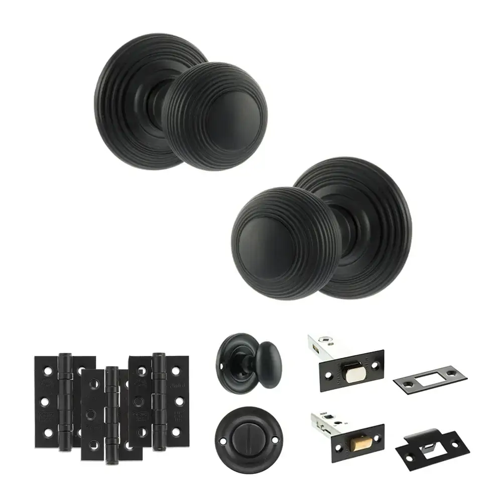 Ripon Round Reeded Mortice Door Knob - Image 28