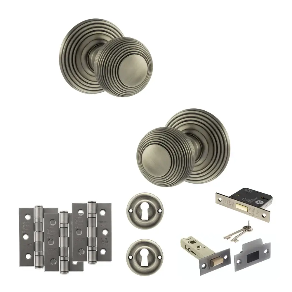 Ripon Round Reeded Mortice Door Knob - Image 32