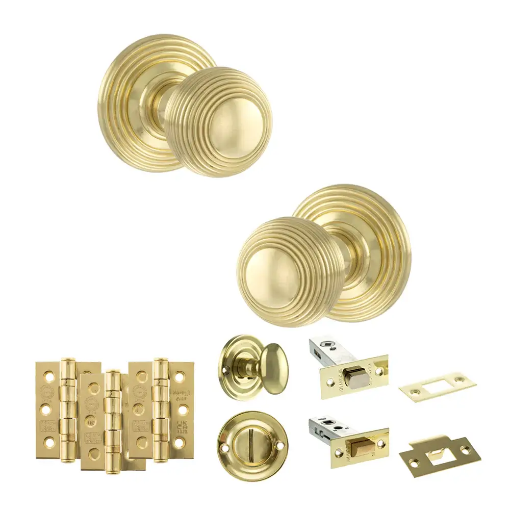 Ripon Round Reeded Mortice Door Knob - Image 34