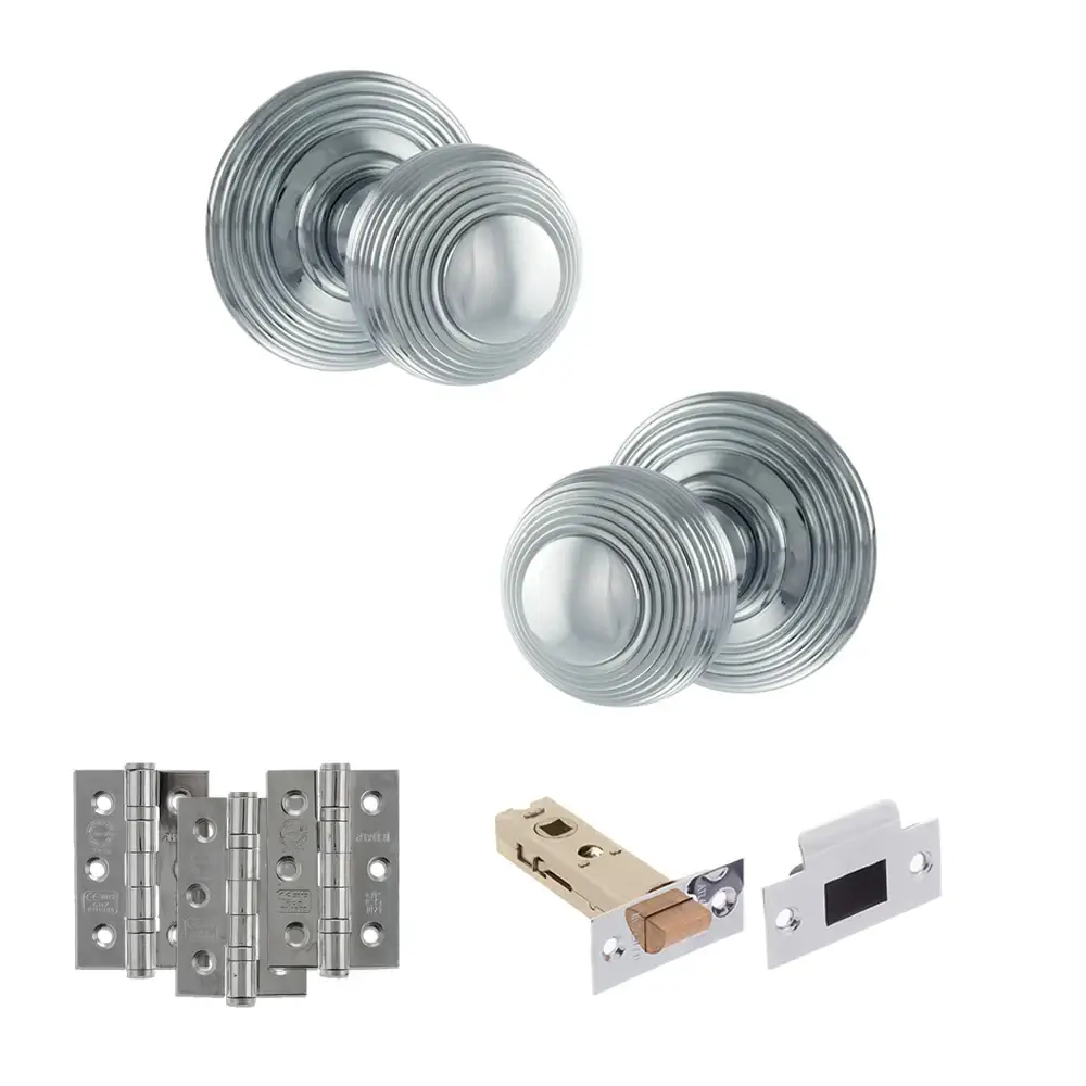 Ripon Round Reeded Mortice Door Knob - Image 36