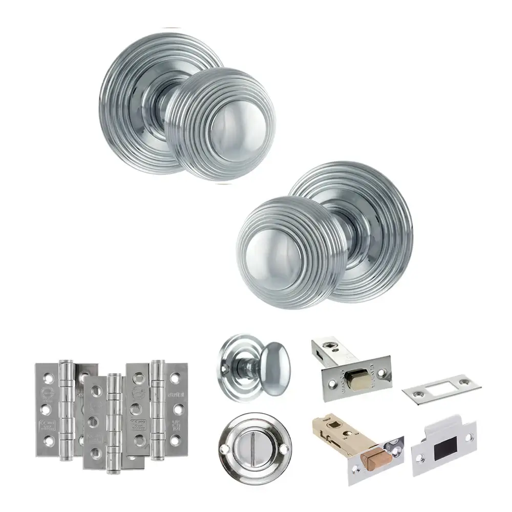 Ripon Round Reeded Mortice Door Knob - Image 37