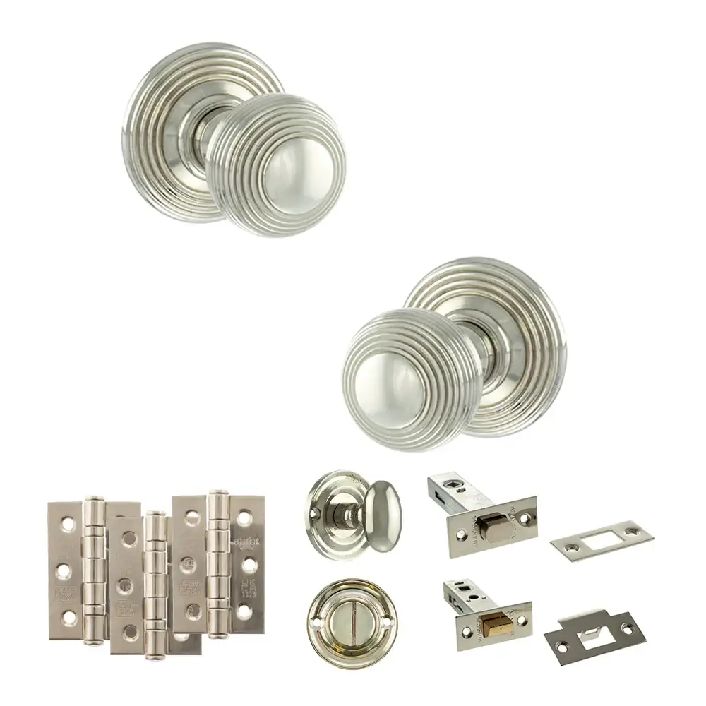 Ripon Round Reeded Mortice Door Knob - Image 40