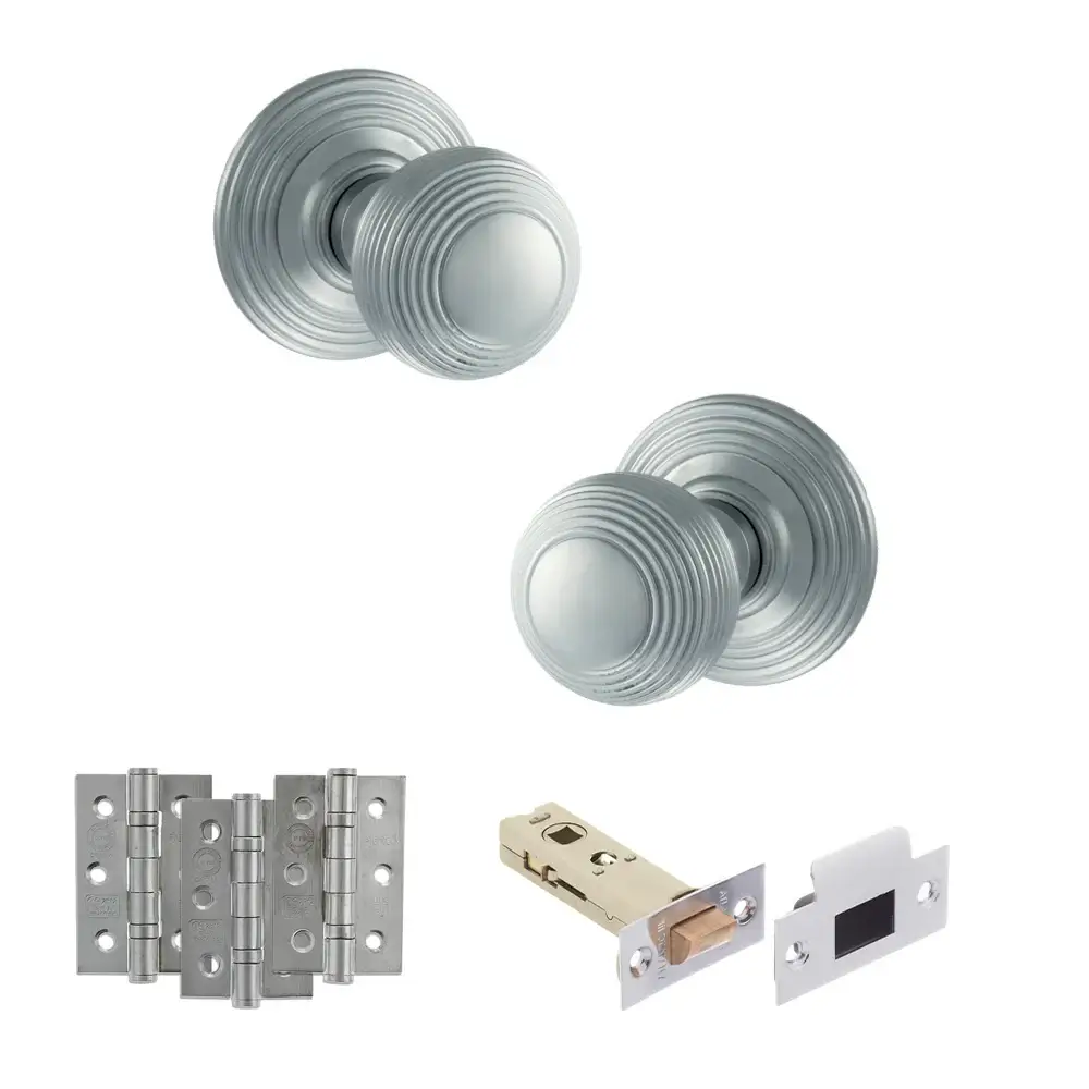 Ripon Round Reeded Mortice Door Knob - Image 42