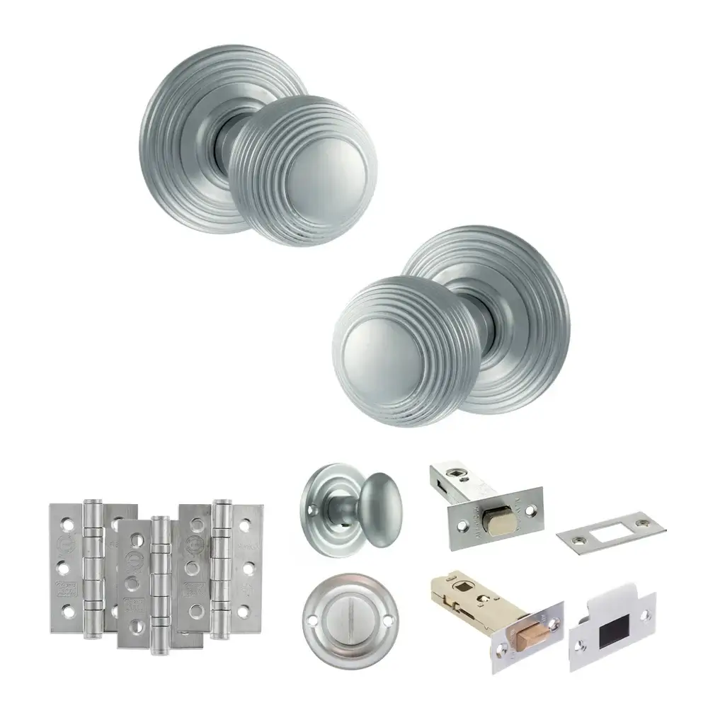 Ripon Round Reeded Mortice Door Knob - Image 43