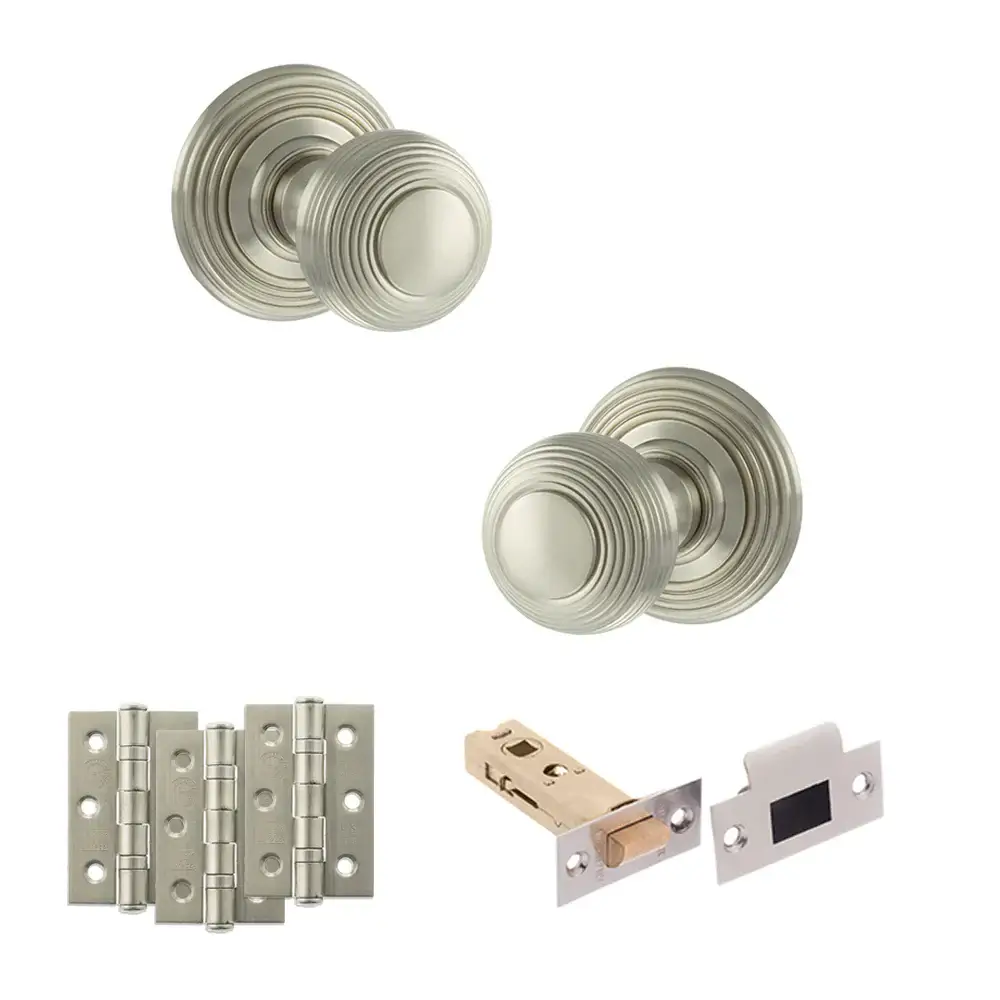 Ripon Round Reeded Mortice Door Knob - Image 45