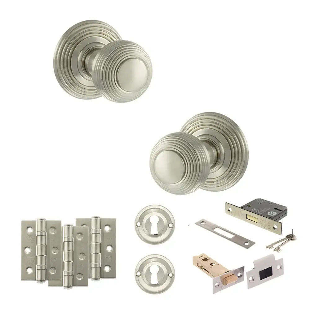 Ripon Round Reeded Mortice Door Knob - Image 47