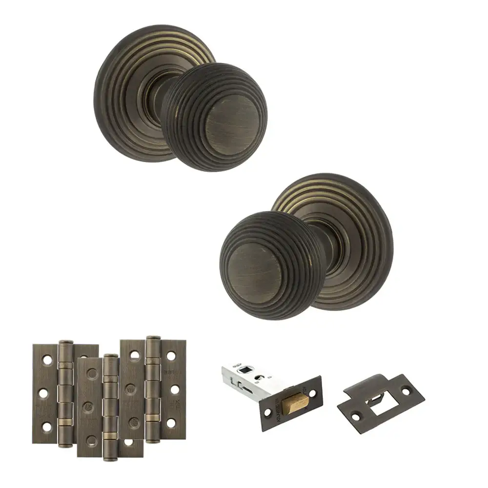Ripon Round Reeded Mortice Door Knob - Image 48